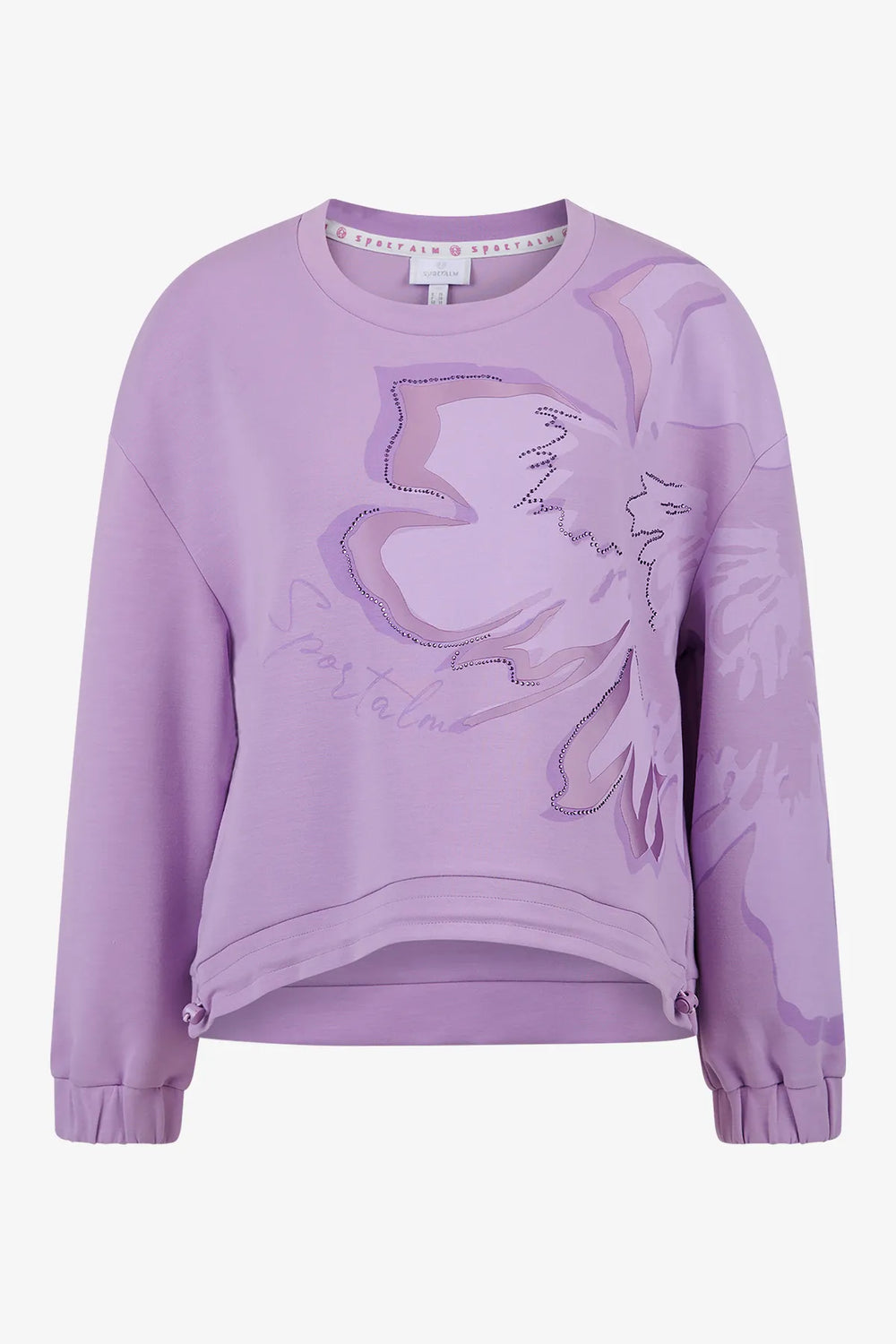 Sweater mit stilvollem Print 01