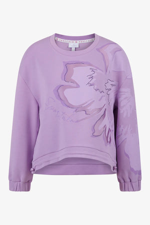 Sweater mit stilvollem Print 01