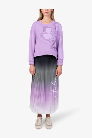 Sweater mit stilvollem Print 03