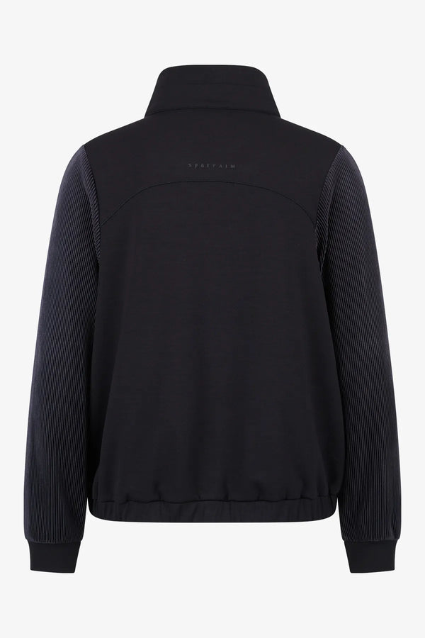 Sweat-Jacke mit floralem Print 02