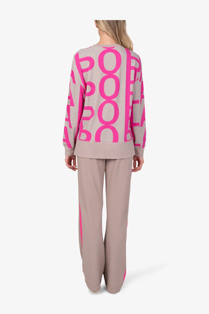 Sweater mit exklusivem Allover-Print 06