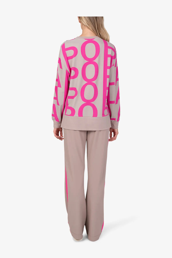 Sweater mit exklusivem Allover-Print 06