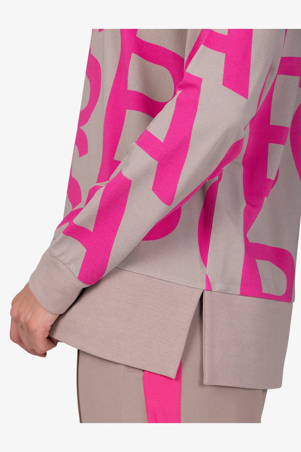 Sweater mit exklusivem Allover-Print 09