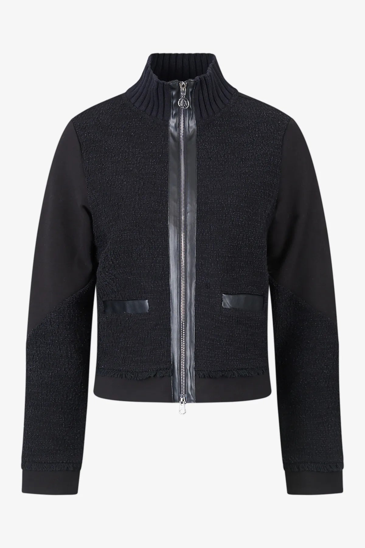 Sweat-Jacke aus Bouclé 01