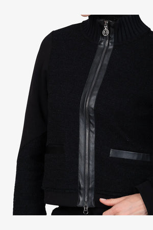 Sweat-Jacke aus Bouclé 06