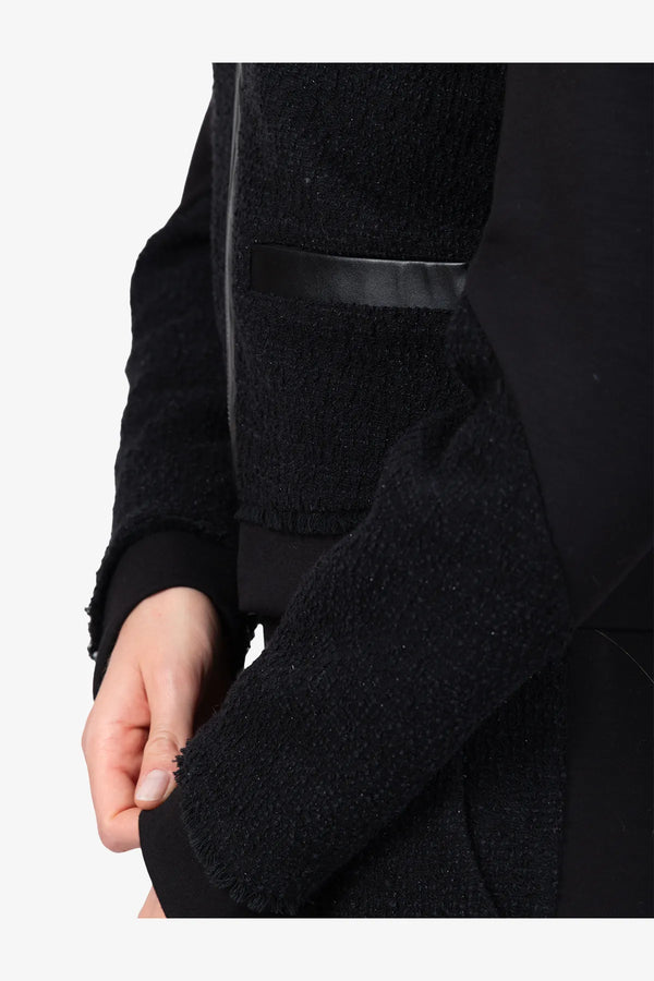 Sweat-Jacke aus Bouclé 07