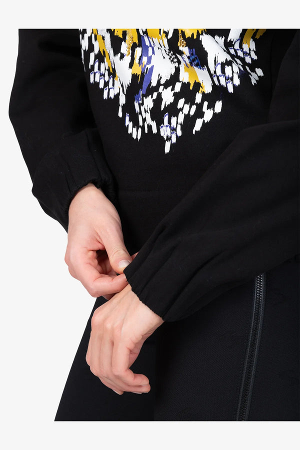 Sweater mit Print und Dekoration 07