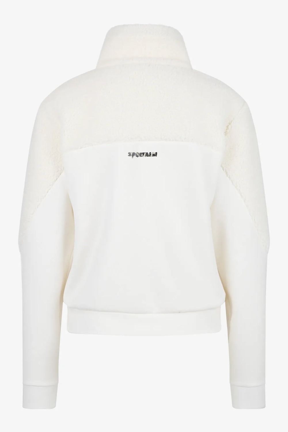 Sweat-Jacke mit Teddy-Stoff 01