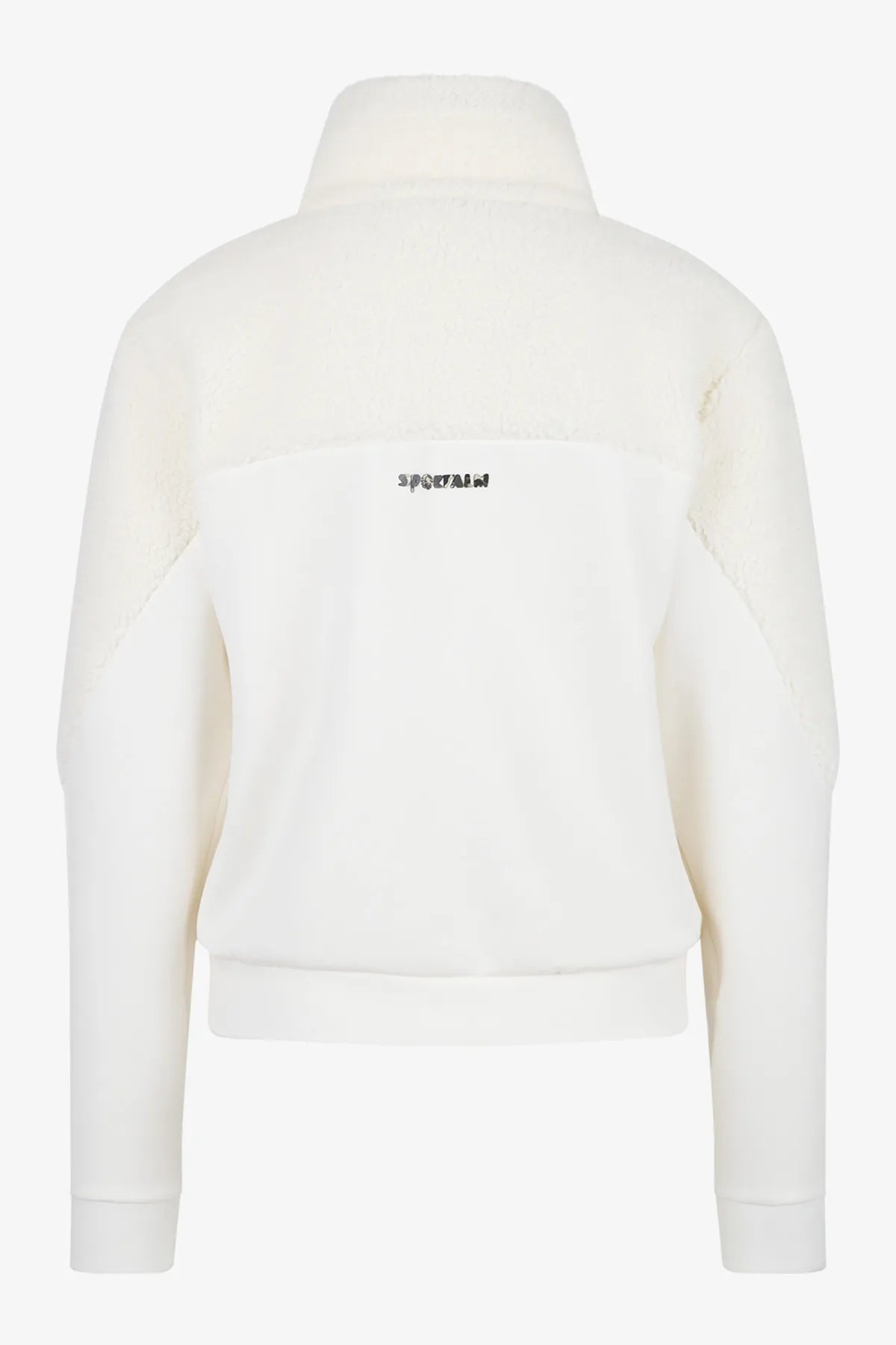 Sweat-Jacke mit Teddy-Stoff 02