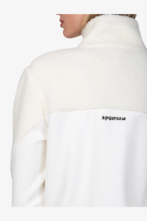 Sweat-Jacke mit Teddy-Stoff 07
