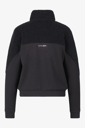 Sweat-Jacke mit Teddy-Stoff 02