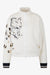 Sweat-Jacke mit asymmetrischem Print 01