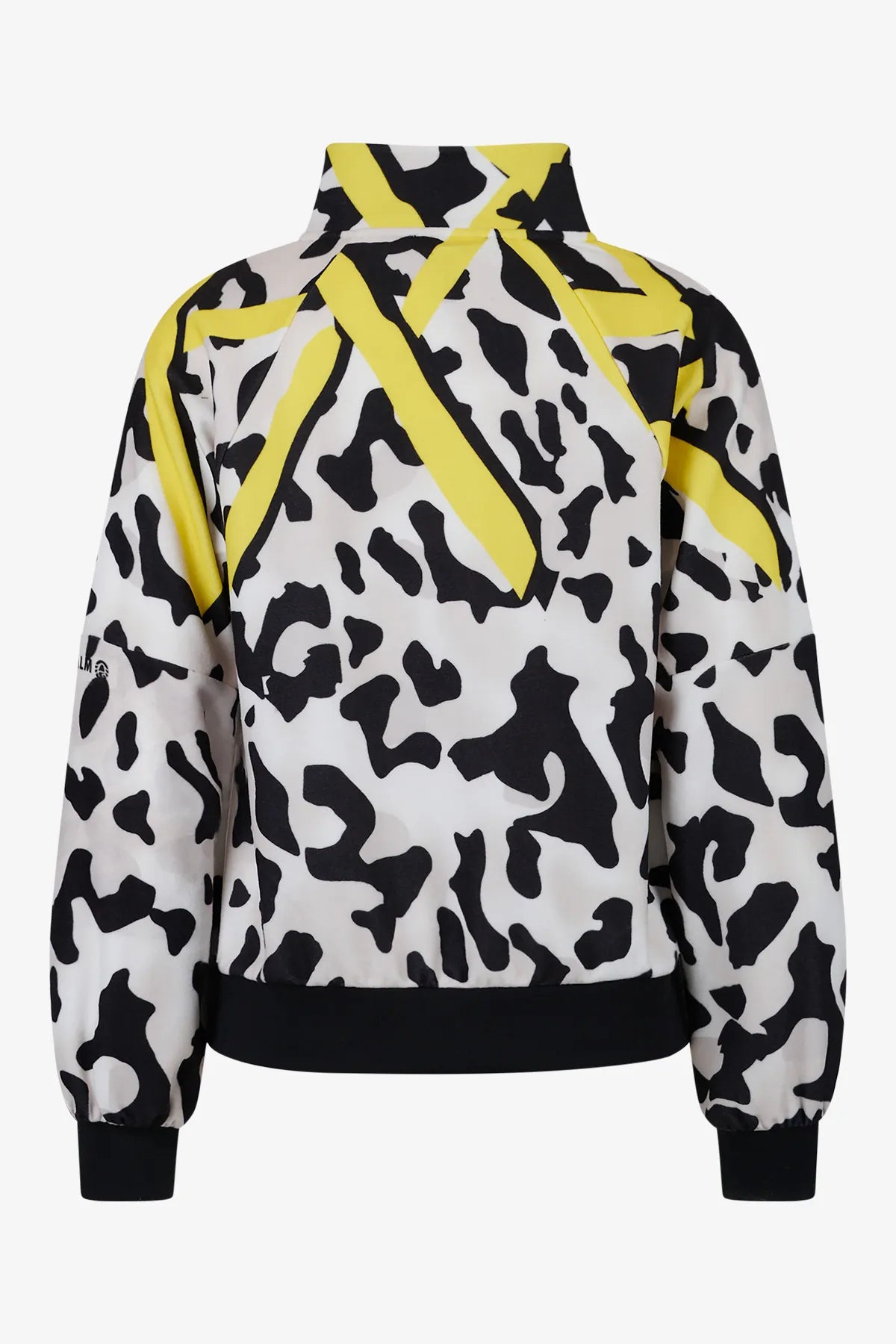 Fleece-Pullover mit Allover-Print 02