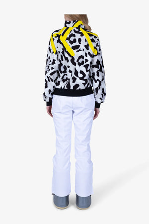 Fleece-Pullover mit Allover-Print 05