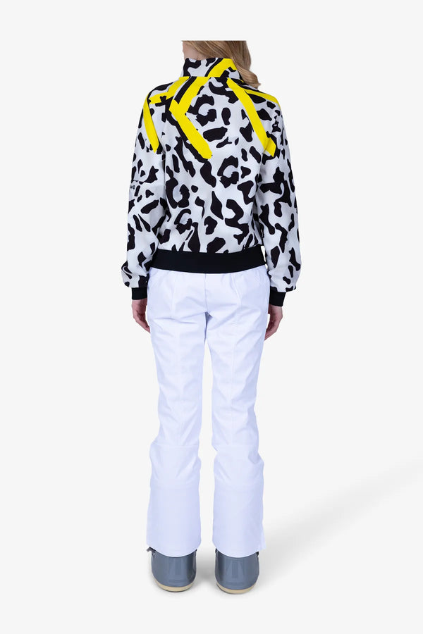 Fleece-Pullover mit Allover-Print 05