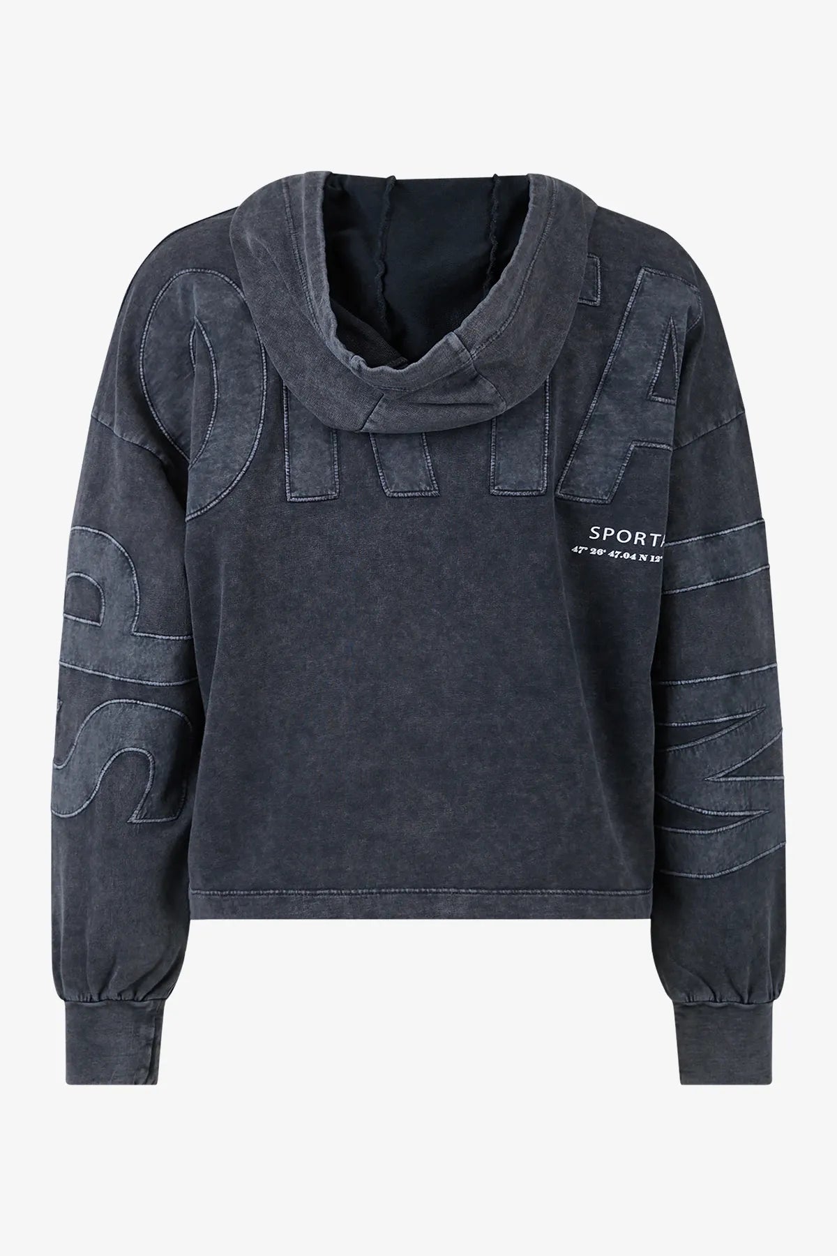 Oversized Hoody mit Sportalm-Transfer 02