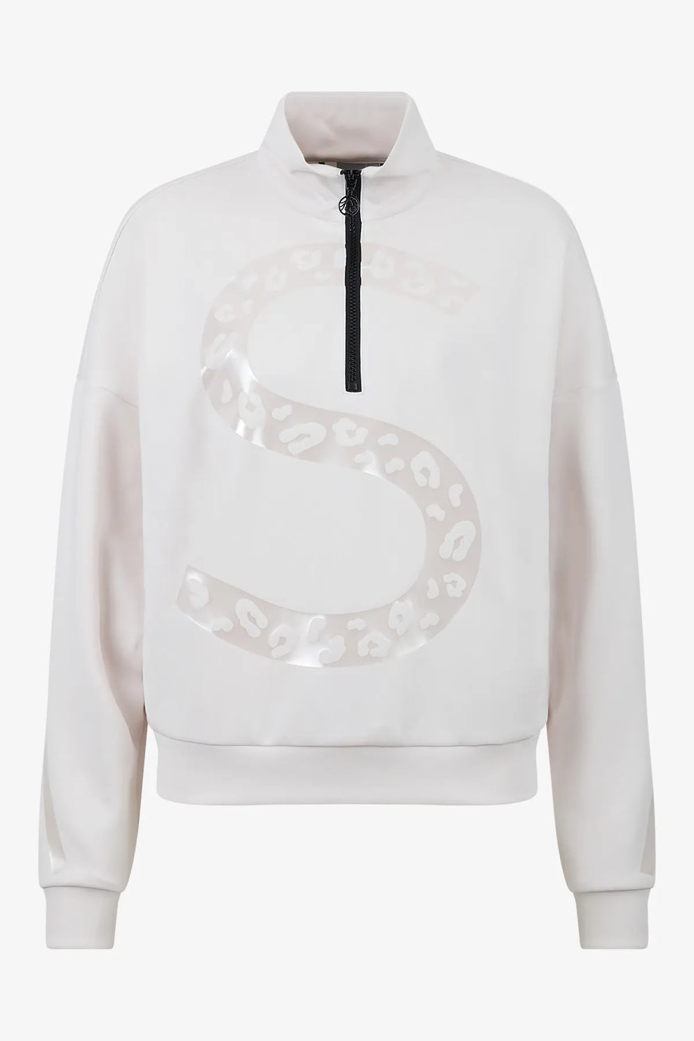 Sweater mit gelasterm "S" 01