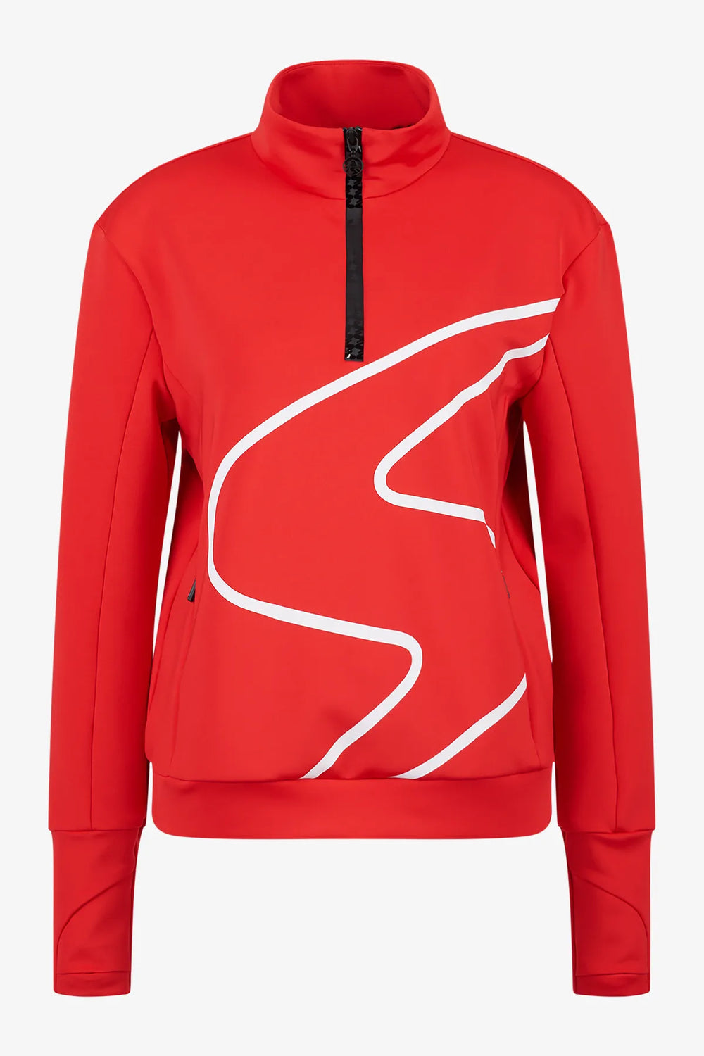 Sweatpulli mit großem Lasermotiv 01