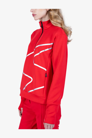 Sweatpulli mit großem Lasermotiv 04