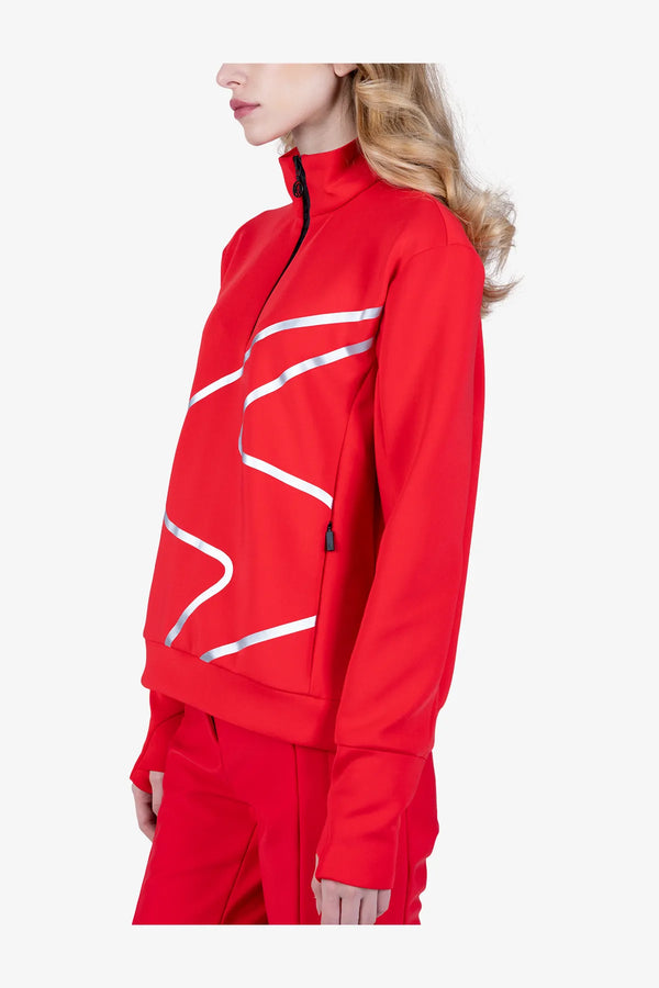 Sweatpulli mit großem Lasermotiv 04