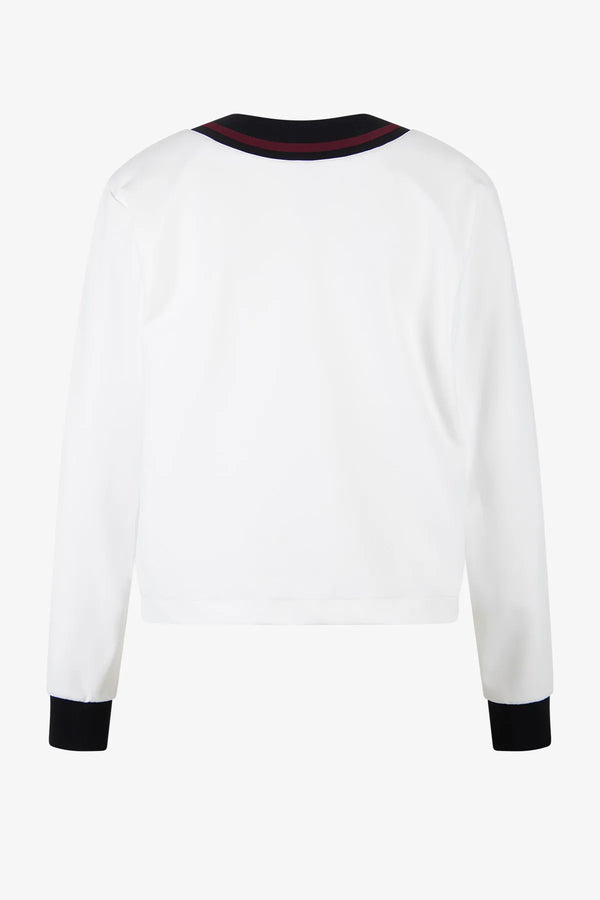 Cropped Sweatshirt im Retrostyle 02