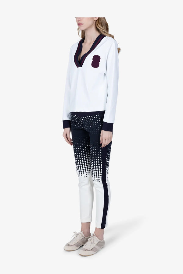Cropped Sweatshirt im Retrostyle 04