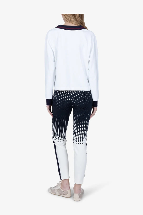 Cropped Sweatshirt im Retrostyle 05