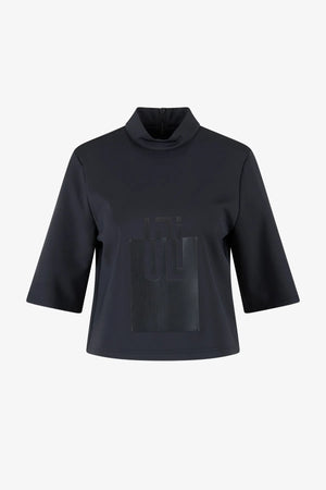 Boxy T-Shirt mit ULLI Lasermotiv 01