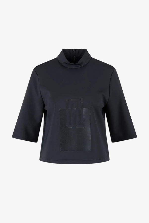 Boxy T-Shirt mit ULLI Lasermotiv 01