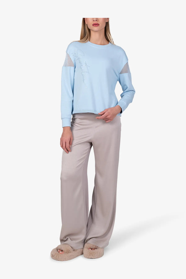 Bestickter Baumwoll-Sweater 03