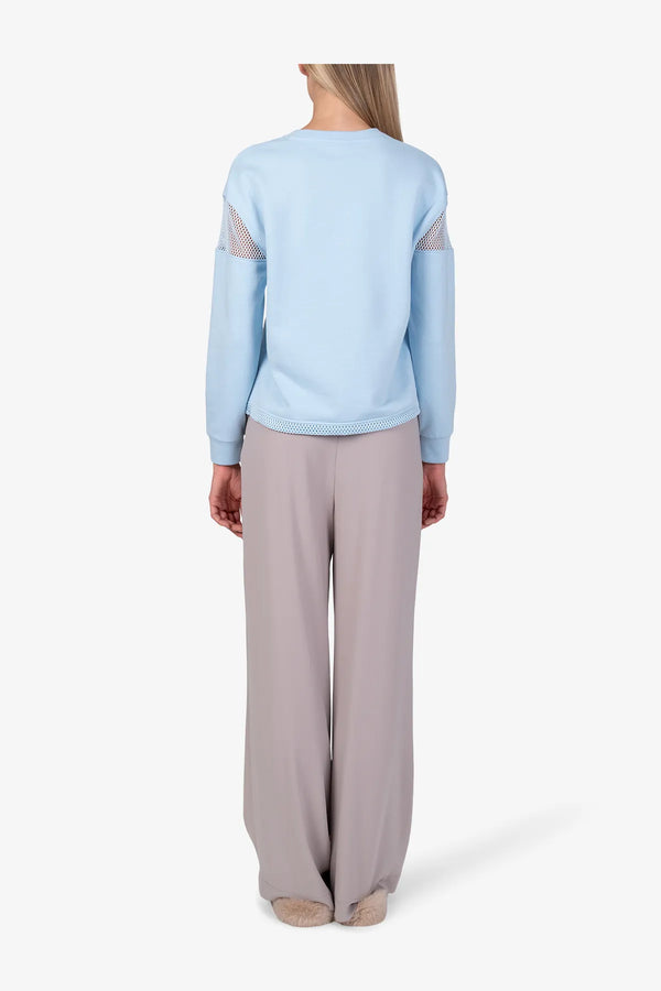 Bestickter Baumwoll-Sweater 05