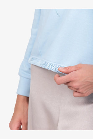 Bestickter Baumwoll-Sweater 07