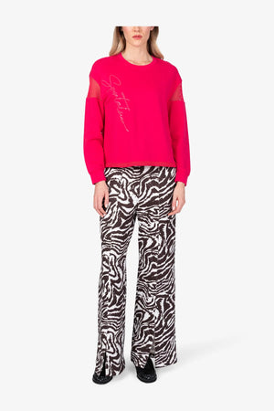 Bestickter Baumwoll-Sweater 03