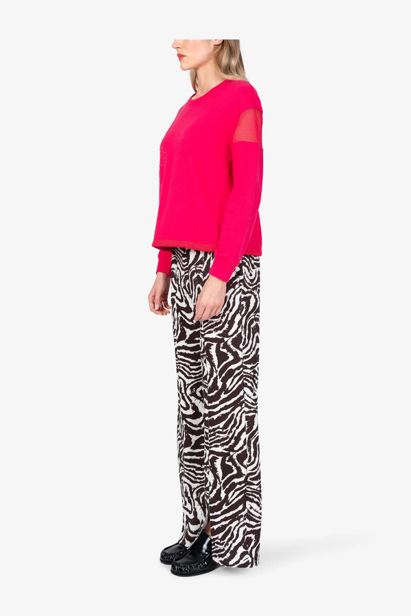 Bestickter Baumwoll-Sweater 04
