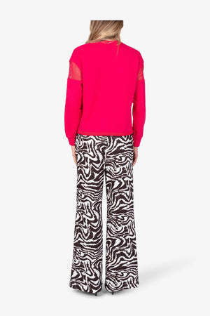 Bestickter Baumwoll-Sweater 05