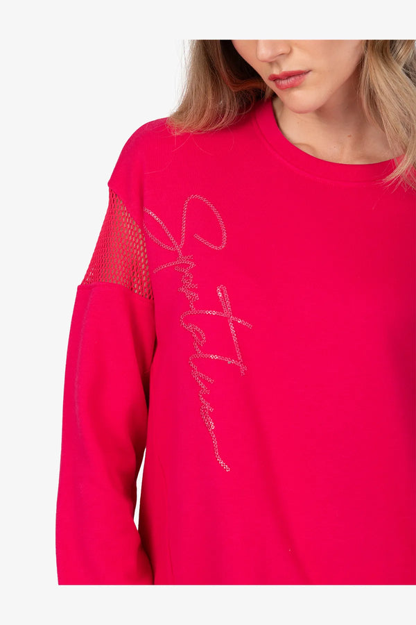 Bestickter Baumwoll-Sweater 07