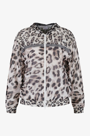 Leichte Jerseyjacke im Leo-Print 01