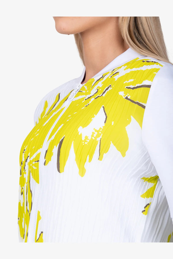 Blumenprint Sweatjacke 07