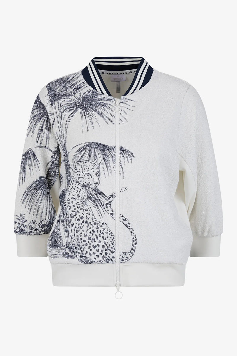 Edle Blouson-Jacke mit Baumwolle 01