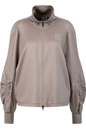 Sweatjacke mit extravaganten Ärmeln