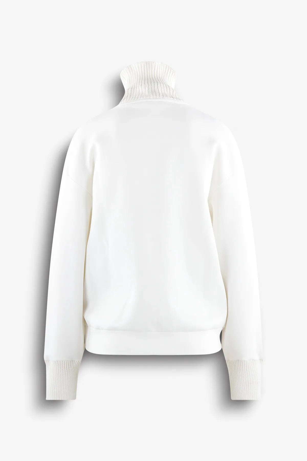 Sweatshirt mit Strickkragen 02