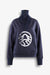 Sweatshirt mit Strickkragen 01