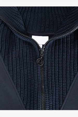 Sweatshirt mit Strickkragen 06
