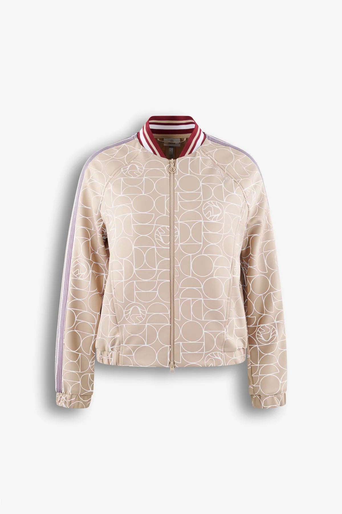 Jerseyjacke mit Netzband-Detail 01