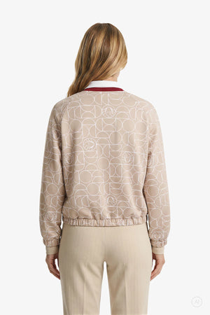 Jerseyjacke mit Netzband-Detail 05