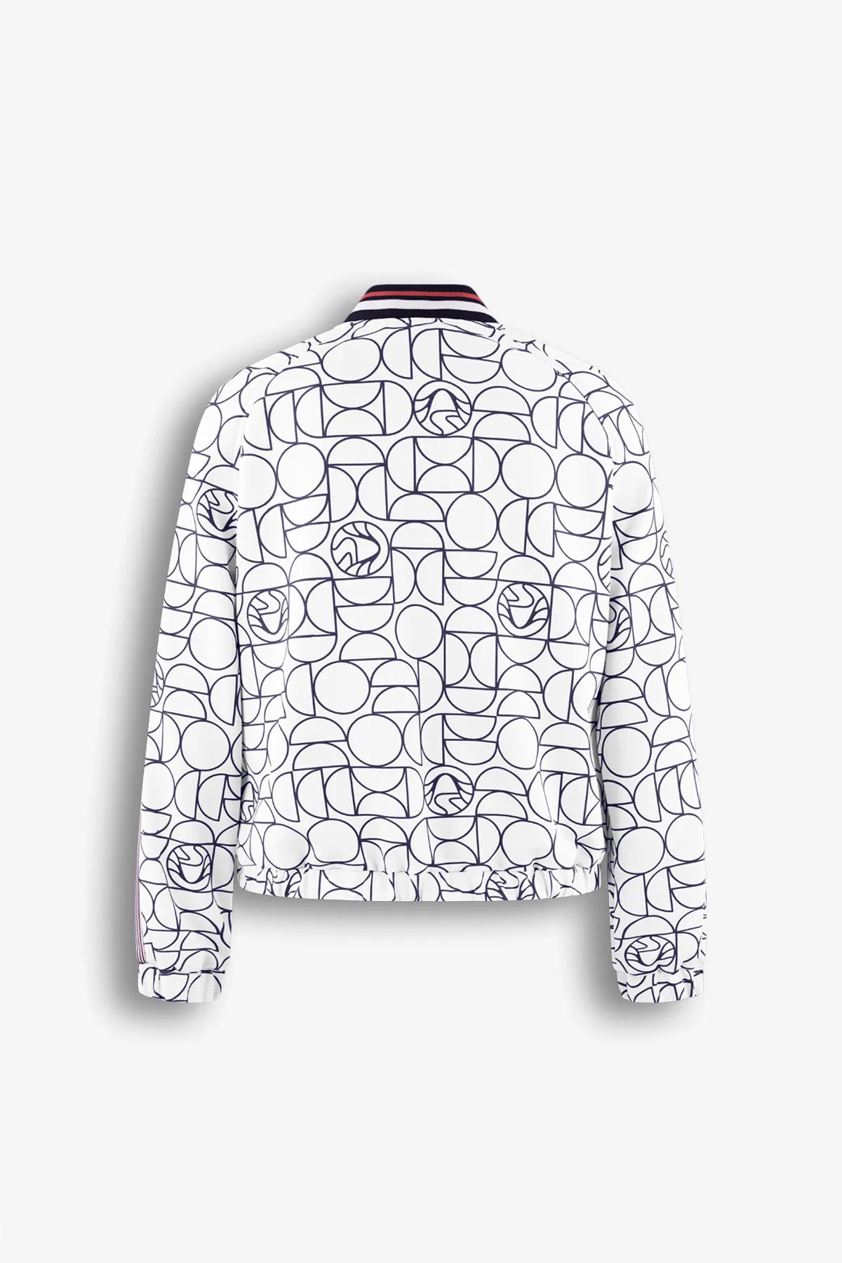 Jerseyjacke mit Netzband-Detail 02