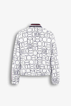 Jerseyjacke mit Netzband-Detail 02
