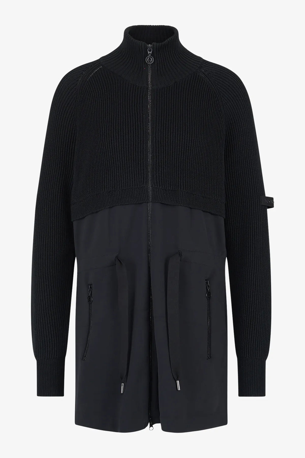 Parka mit Strickoberteil 01