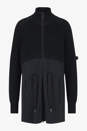 Parka mit Strickoberteil 01