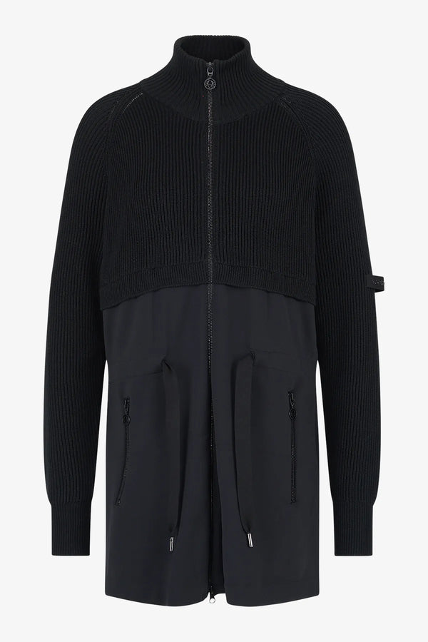 Parka mit Strickoberteil 01
